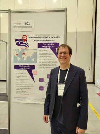 Das Poster zu “Crowdourcing Digital Humanities” mit Christof Schöch. 
