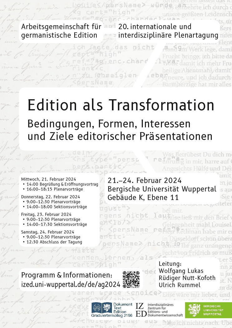 Plakat Edition als Transformation