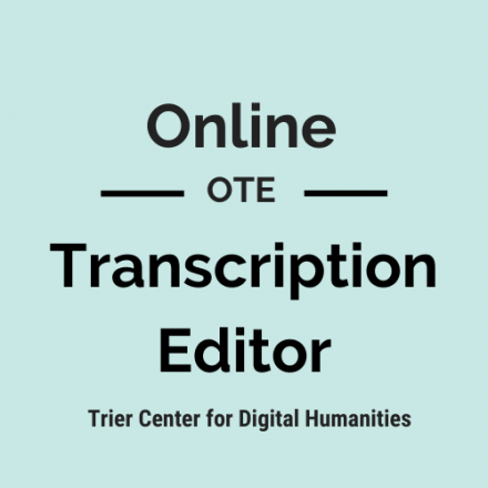 Online Transcription Editor