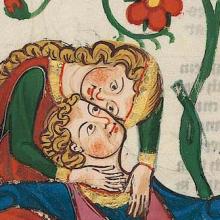 Codex Manesse Rudolf the writer