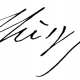 Signature by Franz Liszt, from "Und manche liebe Schatten steigen auf" Gedenkblätter an berühmte Musiker von Carl Reinecke, Leipzig, 1900, Verlag von Gebrüder Reinecke