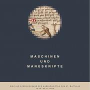 Poster Maschinen und Manuskripte