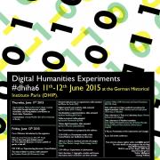 „Digital Humanities Experiments“ Poster