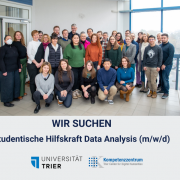 Studentische Hilfskraft Data Analysis