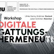 Workshop zur Digitalen Gattungshermeneutik