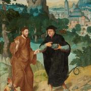 Die Versuchung Christi. LVR-LandesMuseum Bonn, Foto: Jürgen Vogel