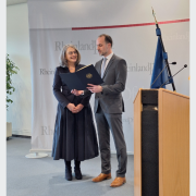 Bundesverdienstkreuz am Bande Prof Moulin