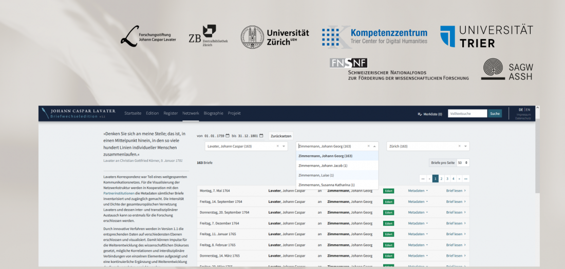 Screenshot Lavater