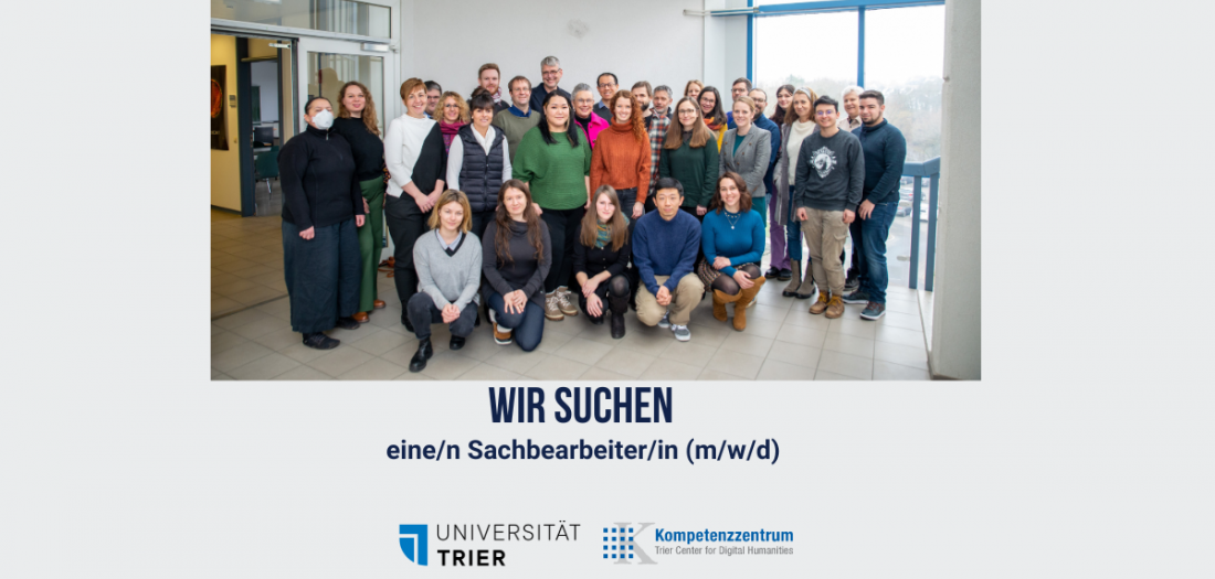 Gruppenfoto Stellenausschreibung