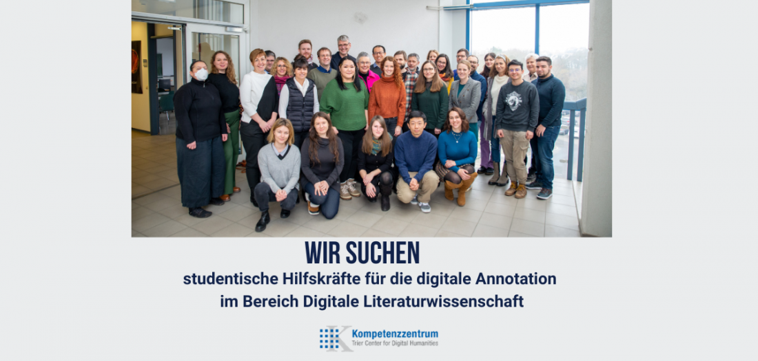 Stellenausschreibung studentische Hilfkräfte