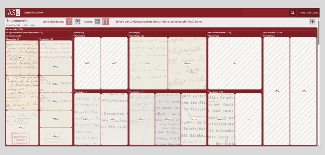 Screenshot Traumnovelle Schnitzler Edition