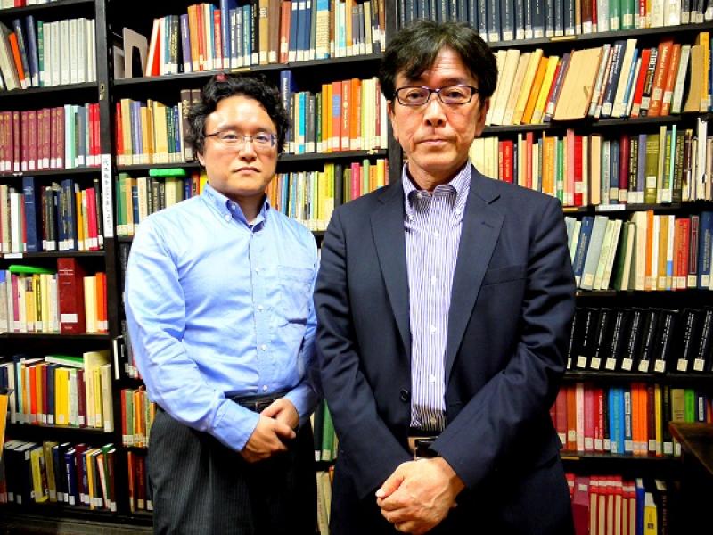 Masahiro Shimoda und Kiyonori Nagasaki (privat)