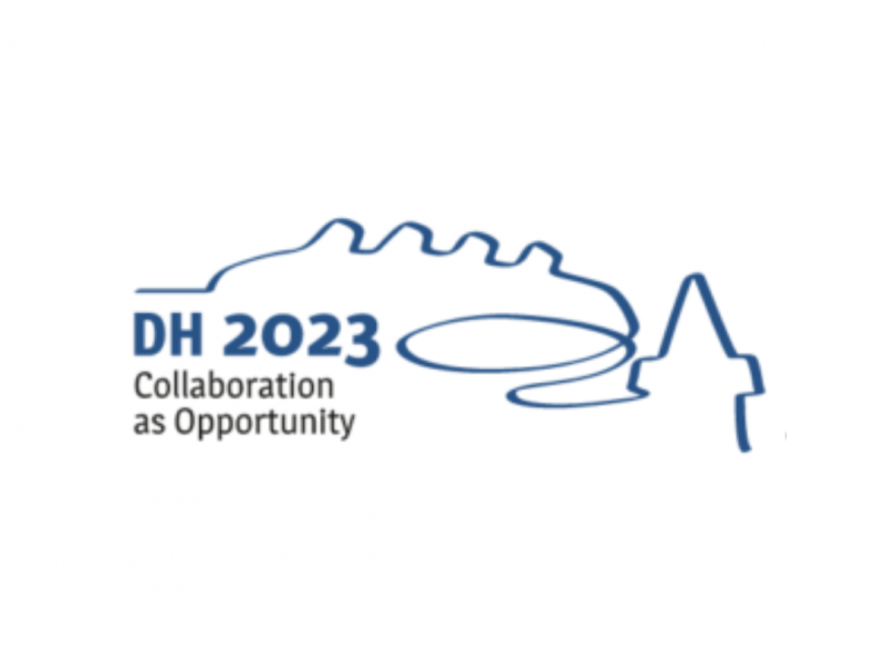 Konferenz „DH 2023: Collaboration as opportunity“