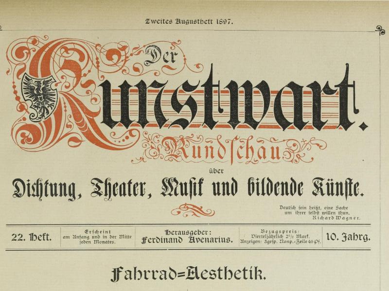 Der Kunstwart: Rundschau über alle Gebiete des Schönen ; Monatshefte für Kunst, Literatur und Leben — 10.1896-1897