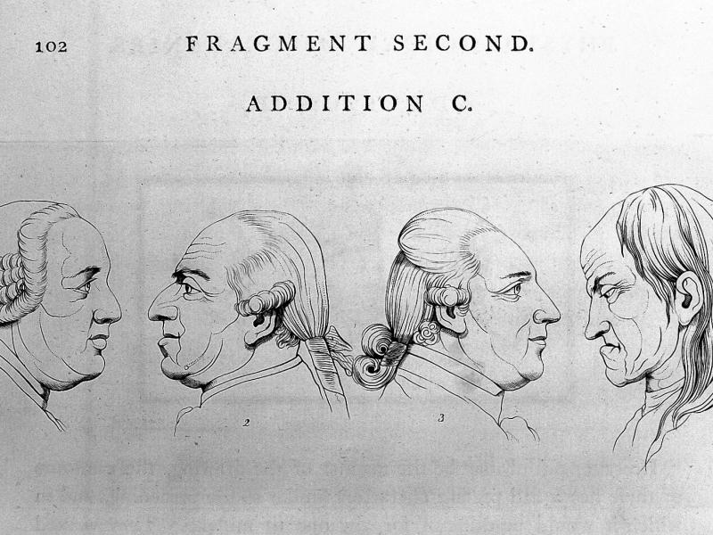 Wellcome Library, London. Wellcome Images images@wellcome.ac.uk http://wellcomeimages.org - Essays on physiognomy Lavater, Johann Caspar; translated by C. Moore. Published: 1789